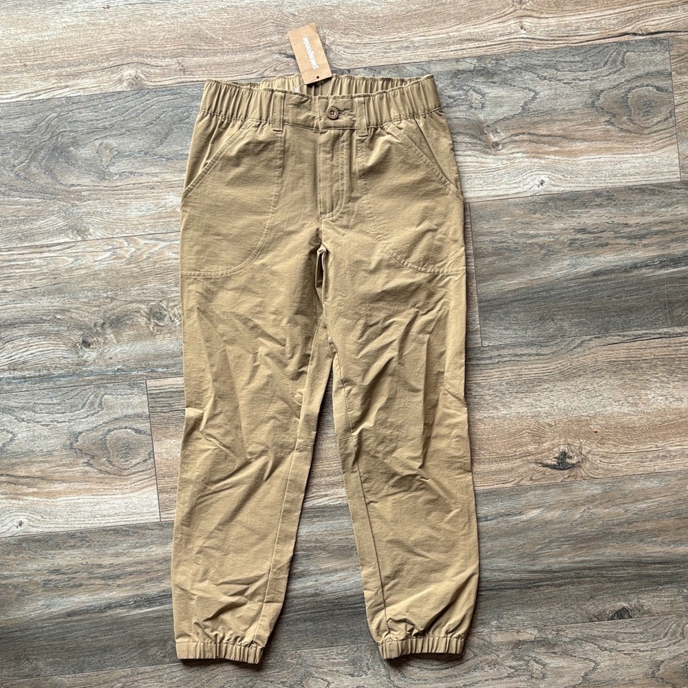 NWT Patagonia Mojave Khaki Elastic Waist Trail Pants - Tan